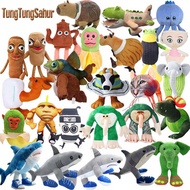 Tung Tung Sahur ตุ๊กตานุ่มซาหูคอลเลคชั่น ทราลาเลโร ของตกแต่งกอดได้ น่ารักของสะสมสุดฮัก