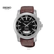 SEIKO MEN PREMIER QUARTZ PERPETUAL CALENDAR LEATHER STRAP AUTHENTIC WATCH SNQ149P1 (6A32-00X0 SL)