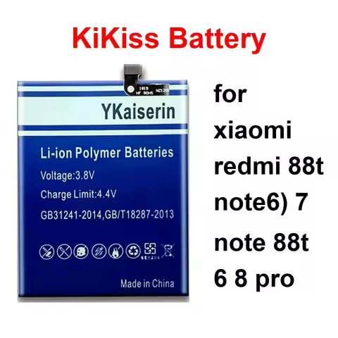 Mobile Phone Battery Safe BM4J Bn46note6 4700-5050Mah For Xiaomi Redmi 88T NOTE6 7 Note 6 8 Pro