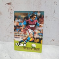 Kartu Bola Merlin Premier Gold Paulo Futre Aston Villa FC