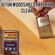 1 Liter Jotun Woodshield Exterior Clear Gloss Finish/Matt Shelllac(Cat Kayu Varnish)