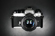 外觀美品 經典相機  NIKON FE 銀 單反＋NIKKOR S・C Auto 50mm f1.4  定焦鏡 FM FA