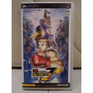 [USED] PSP STREET FIGHTER ZERO 3 DOUBLE UPPER (R2 JAPANESE VERSION)