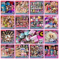 Random Series Hair Doll Set, Doll Set with Clothing and Accessories LOL Doll Couple Surprise Gift Se