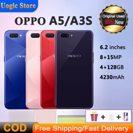 【99% New】Original Used OPPO  A3S/A5  4GB RAM+64GB ROM Second hand Smartphone Free Shipping Second Hand Phone  Original  Secondhand Cellphone 2nd Hand Phone