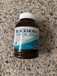 Blackmores fish oil 1000 無腥味魚油 400粒