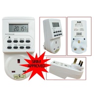Digital Programme 3 Pin Plug In Timer