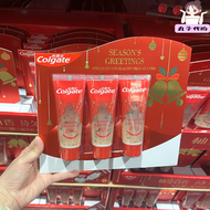 開市客代購高露潔冰爽限定版聖誕牙膏95g*3清潔清新口氣溫和潔白95g拆分裝1支