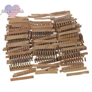 PICESTADIO Resistor Kit, Resistors Assortment kit Carbon Film Resistor, Easy to us 1-10M ohm 1/2 Wat