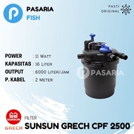 SUNSUN GRECH CPF2500/External Filter CPF 2500 6000 Liter UV 11W Canister
