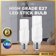 <2 YEARS WARRANTY> 8W/13W E27 LED STICK BULB