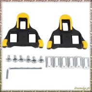 [S D K G] Road Bike Cleats 6 Degree Float Self-Locking Cycling Pedals Cleat for  SPD-SL System Shoes