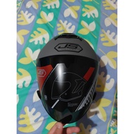 Helmet JS Armor Premium Grey Half FacePOLOS SNIOriginal