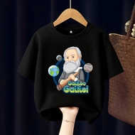 SCIENCE GALILEO GALILEI CHILDREN'S T-SHIRT FREE CUSTOM NAME