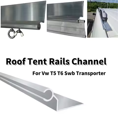 RV Roof Tent Rails Channel 4x60cm Caravan Motorhome Camper Tent Awning C Rails Channel For Vw T5 T6 