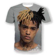 Star XXXTentacion3D Digital Flower Round Neck Short Sleeve Teenager Casual T-Shirt 25.9.26