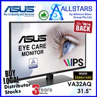 (ALLSTARS : We are Back / Monitor Promo) Asus 32inch class VA32AQ QHD IPS Monitor (Warranty 3years o