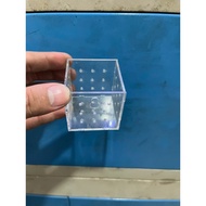 Mica aquatic plant growing fertilizer tray 5x5cm