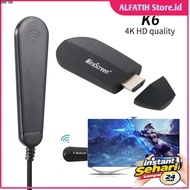 MiraScreen Mirroring AnyCast Miracast Airplay HDMI Dongle WiFi 4K - K6 - 3UMP01BK