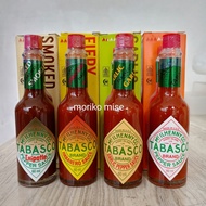 [ 60 ML ] TABASA original HABANERO Garlic Pepper Sauce McIlhenny Co Tabasco Brand Chipotle Pepper Sa