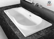 【 阿原水電倉庫 】摩登衛浴 SL-5181 壓克力浴缸 160CM  空缸 無牆 浴缸 160*80 cm