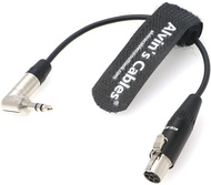 Ta5f to 3.5mm Jack TRS Audio-Cable for Lectrosonics-DCHR-Receiver to Camera Alvin’s Cables 20cm|8inc