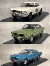 Norev 1/18 Ford Mustang Ford Mustang 1965 Alloy Car Model Fully Enclosed Three Colors