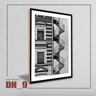 Vintage Vintage Wall Decoration, Music Poster, Aesthetic Room Decoration, Black and White