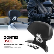 Y For ZONTES 350e Motorcycle Accessories Rear Seat Tailstock Backrest 350e 350e Passenger
