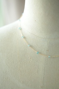 滿天星項鍊_磷灰石款│14KGF