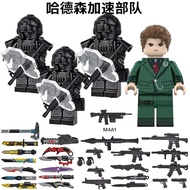 New Delta Mobile Building Block Minifigure Hudson Acceleration Force Warden Guard Compatible Buildin