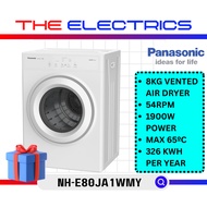 PANASONIC 8KG FABRIC CARE TUMBLE DRYER NH-E80JA1 / NH-E80JA1WMY