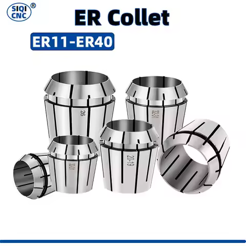SIQI ER11 ER16 ER20 ER25 ER32 ER40 Collet Clamping Tool Drill Chuck Milling Cutter Holder Bracket