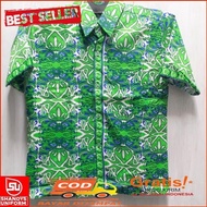 Ready Stock Atasan Seragam Batik Sd Smp Al Azhar Tangan Pendek Promo