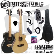 Gitar Akustik Elektrik ¾ Cole Clark Gitar 3/4 Gitar 3per4