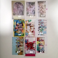TWICE Merch Japan Group Photocards