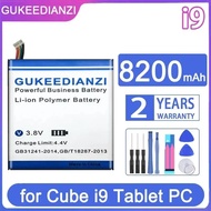 Laptop Battery i9 2877167 10 Wires 8200mAh For Cube i9 2877167 W 10 Lines + Plug Laptop