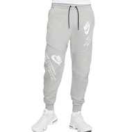 Nike Sportswear Tech Fleece Men's Joggers (as1, Alpha, m, Regular, Regular, Dark Grey Heather/White,