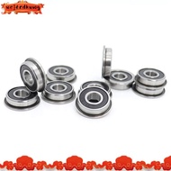 10Pcs F695-2RS Bearing 5X13X4mm Flanged Miniature Deep Groove Ball Bearings F695RS for VORON Mobius 