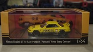1/64 Inno64 Poprace GT-R (R32) Pandemic Penzoil