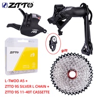 Ztto ชุดคันเกียร์ตีนผีหลัง โซ่ RD 36T 40T 42T 46T 50T 52T สําหรับจักรยานเสือภูเขา MTB 1X8 9 10 11 12