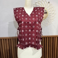Ready Premium Batik Vest Vest Vest Woman
