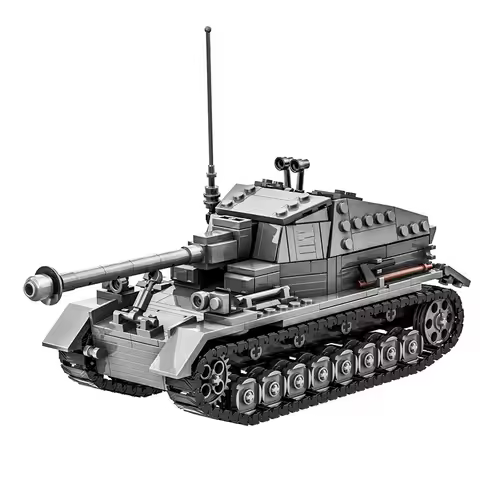 Game World Wars Germany Dicker Max Tank Military Model Sets Building Block WW2 Vehicle Construction 