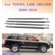 Xuming สำหรับ TOYOTA LAND CRUISER 2008 2009 2010 2011 2012 2013 2014 2015 2016 Weatherstrip ด้านนอกแ