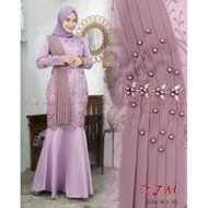 Gamis Tille Rempel duyung selendang ceruty original realpict / Gamis Tille Premium / Gamis Tille Rem