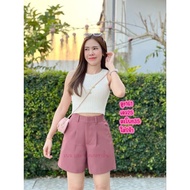 K3 Women's Shorts Micro Diagonal Bag Fabric Length 17 Inches