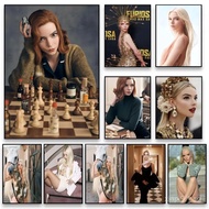 Anya Taylor Joy poster art print home decor,No Frame Canvas Painting Gift 0TUK