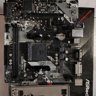 Asrock Motherboard A320m Hdv Rev 4.0 Used Normal Function