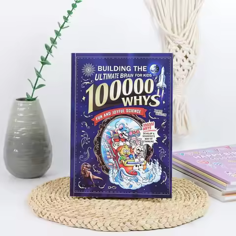 100000 Whys Children's Science Popularization Books Happy Science Rich Illustrations Enhance Childre