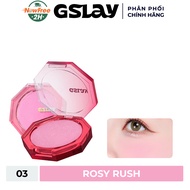 Má Hồng Gslay Kem Hoá Phấn Màu 03 Rosy Rush 5g
